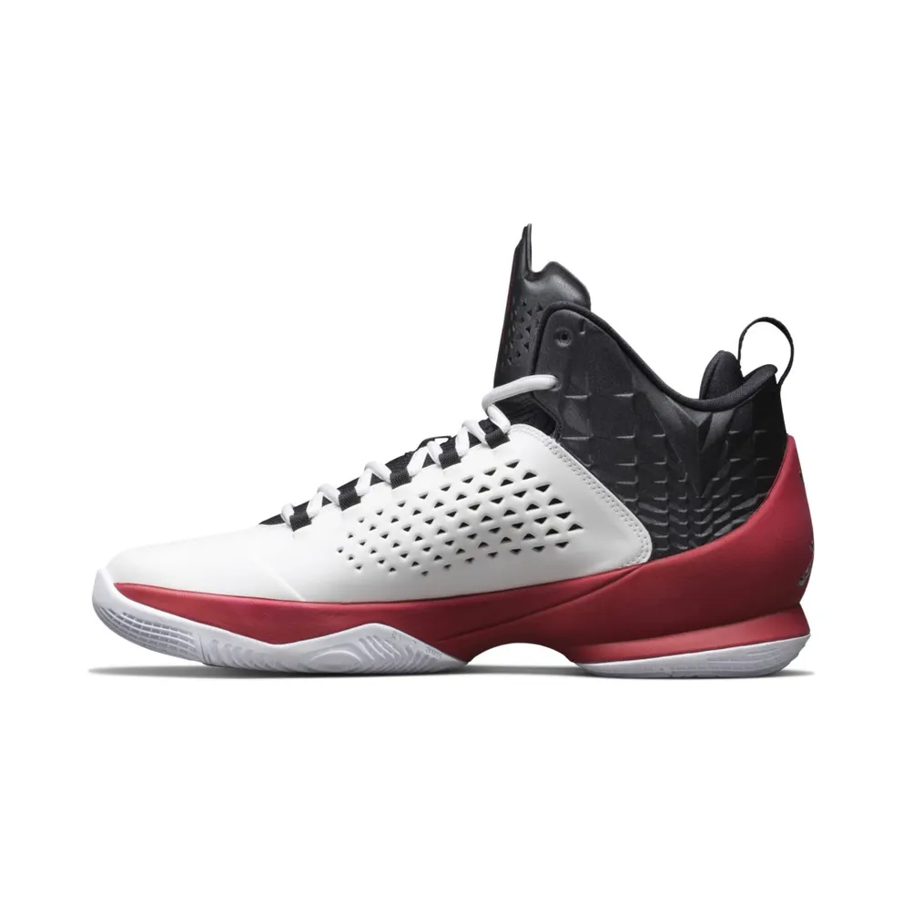 Jordan Melo M11 White White/Black-Gym Red (716227-101)