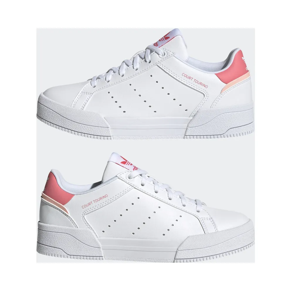 adidas Court Tourino Cloud White / Cloud White / Hazy Rose (H00765)