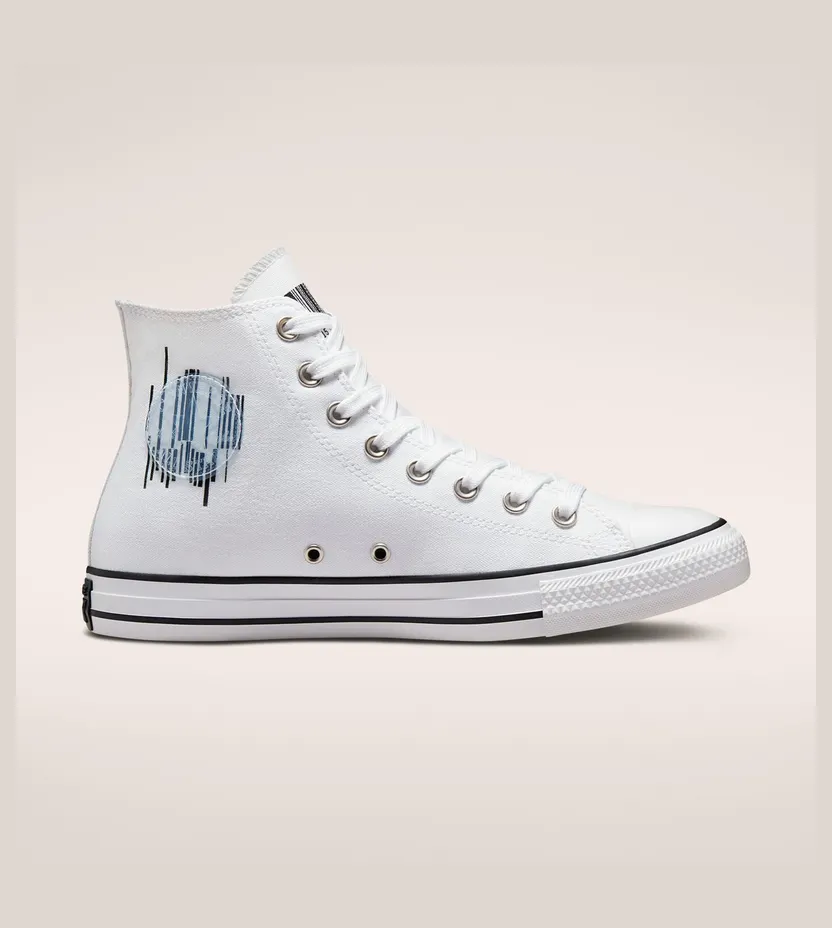 Converse Chuck Taylor All Star Translucent Barcode Wit/zwart/wit (A02582C)