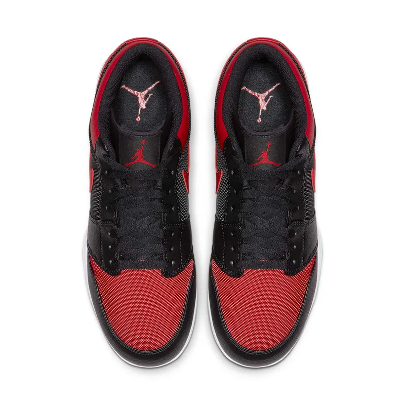 Jordan 1 TD Low Bred Black/Varsity Red-White-Varsity Red (AV5292-061)