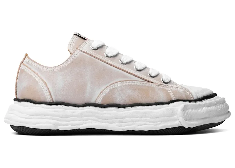 Maison Mihara Yasuhiro Peterson 23 OG Sole Vintage Leather Low White (A16FW725-WHT)