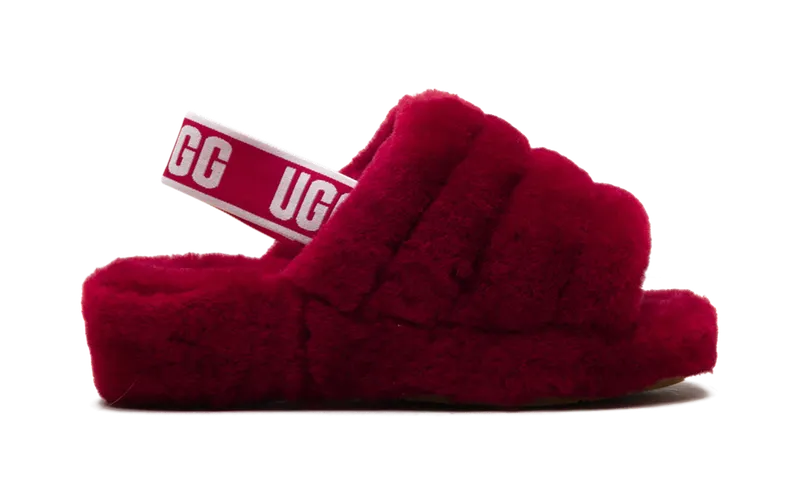 Ugg Fluff Yeah Slide “Red” (1095119-RBRD)