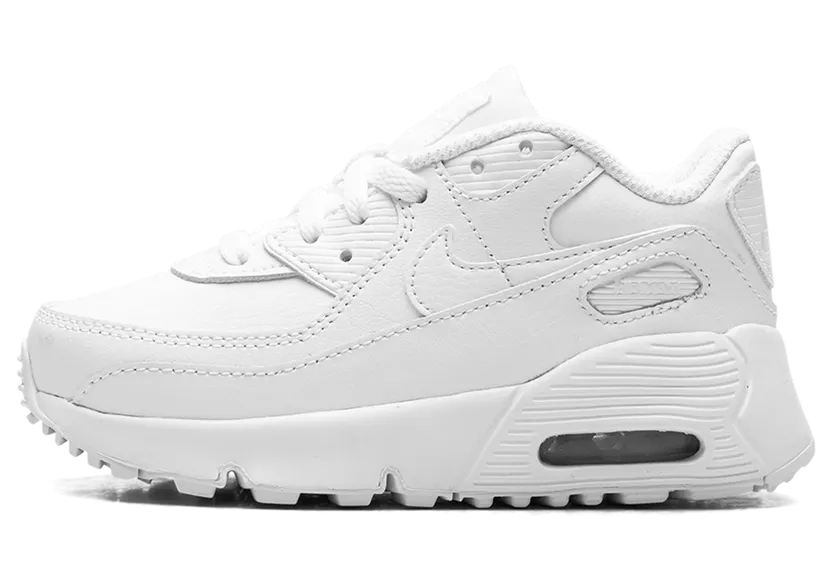 Nike Air Max 90 TD ‘Triple White’ White/Metallic Silver/White/White (CD6868-100)