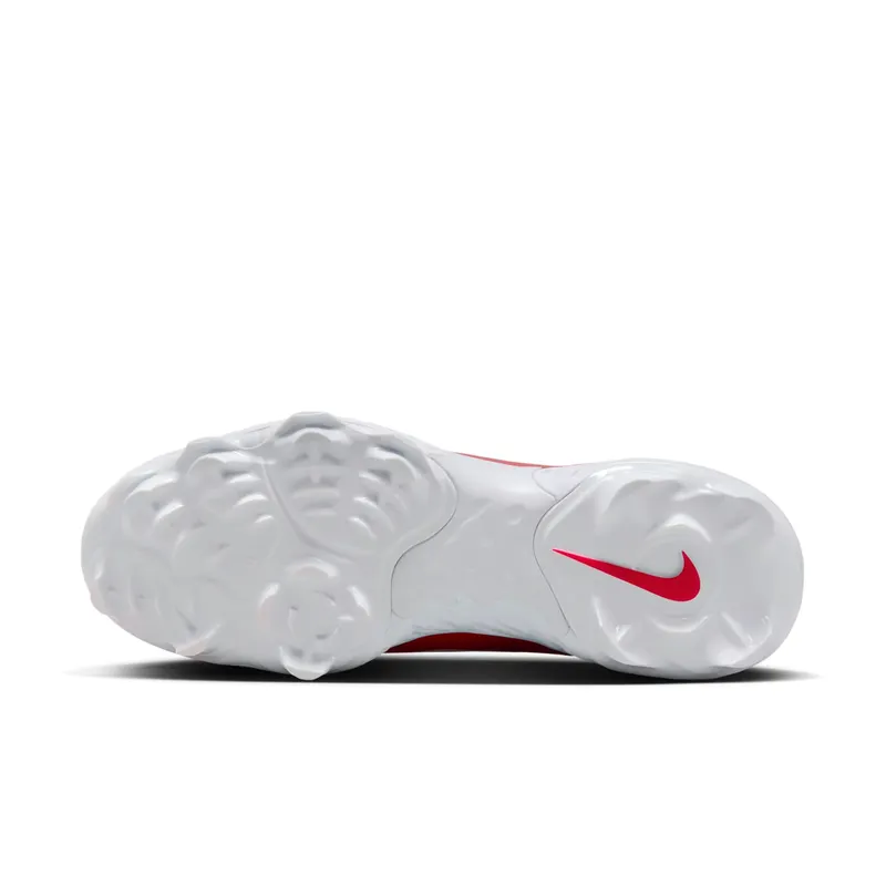 Nike Alpha Huarache Elite 4 Low MCS White Pure Platinum University Red (FD6255-102)