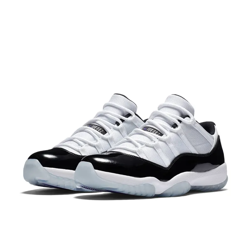 Jordan 11 Retro Low Concord White/Black-Concord (528895-153)