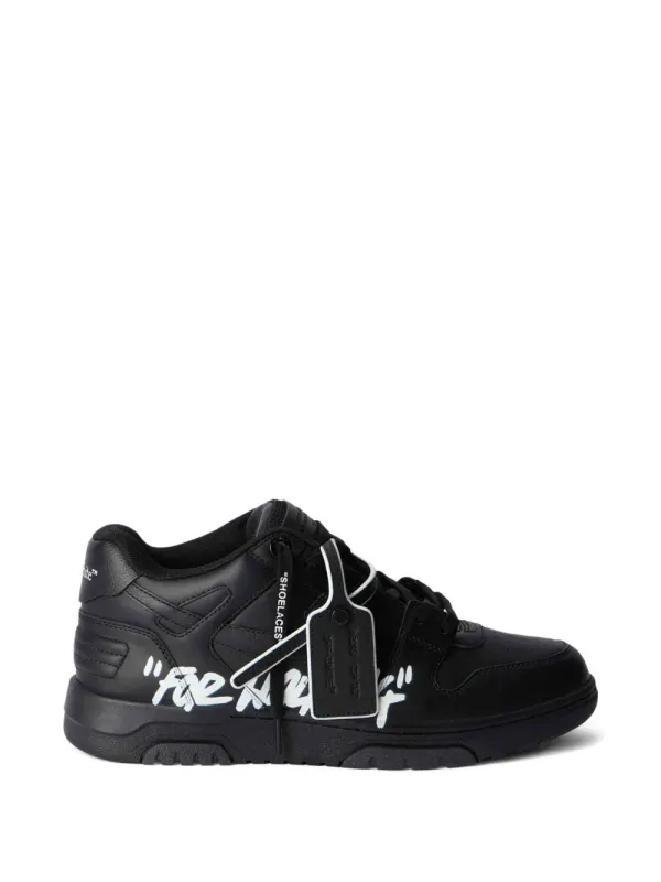 Off-White with letterprint and label – Black (M189C9L01A11)