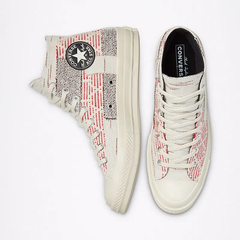 Converse Patchwork Chuck 70 High Top Twill/light Gray/egret (170059C)