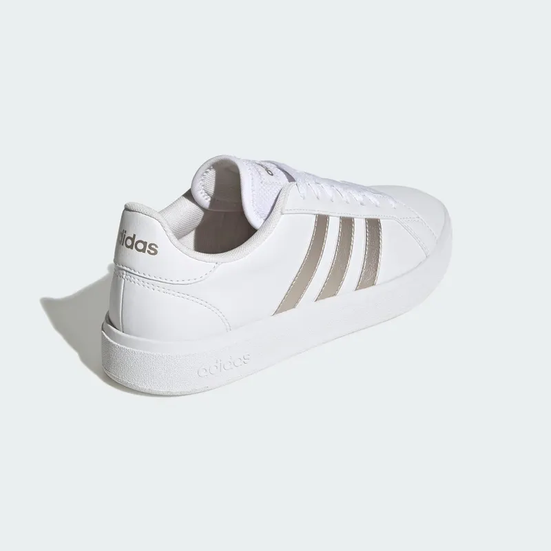 adidas Grand Court TD Lifestyle Court Casual Cloud White / Platinum Metallic / Cloud White (GW9263)