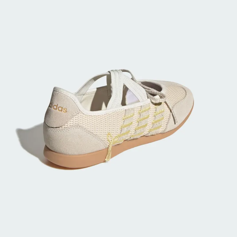 Adidas BARREDA MARY JANE Shoes Non Dyed / Matte Gold / Crystal Linen (KI3380)