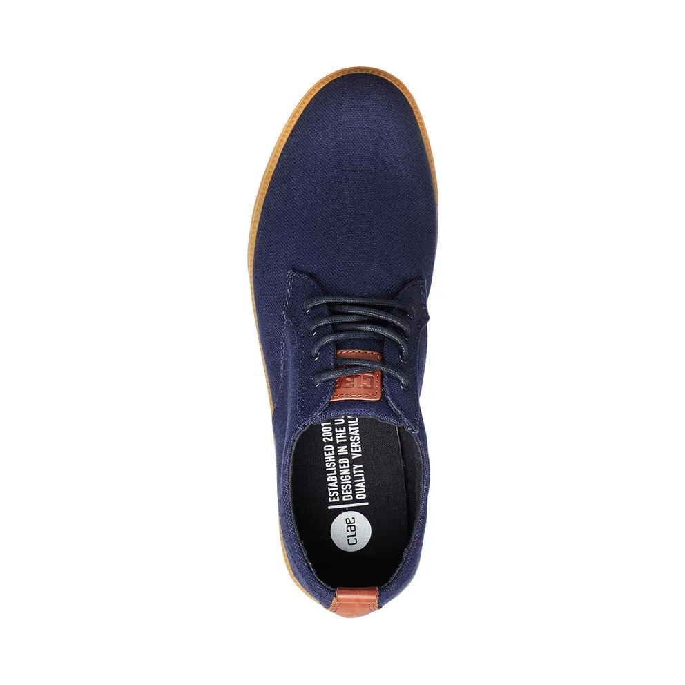 Clae Ellington Textile Deep Navy Canvas (CLA01275-DPC)