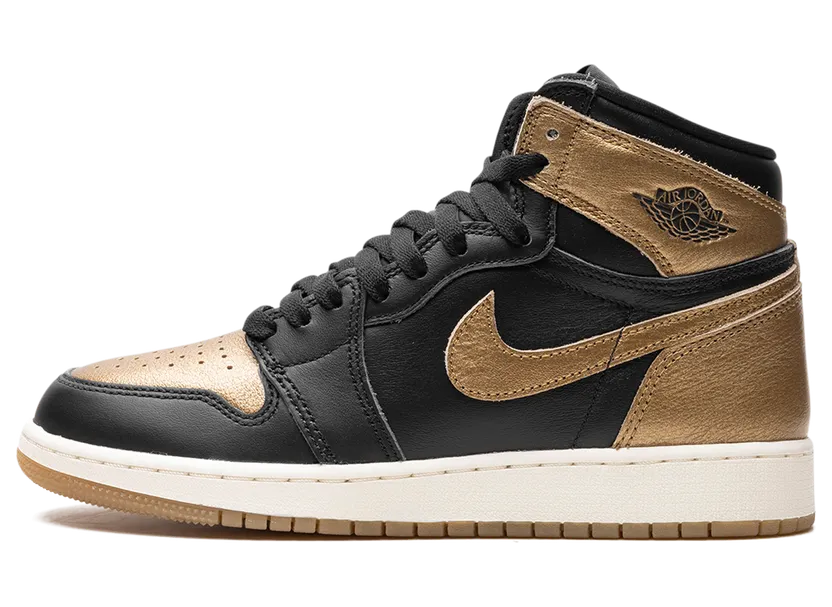 Air Jordan 1 GS “Black Metallic Gold” (FD1437-071)
