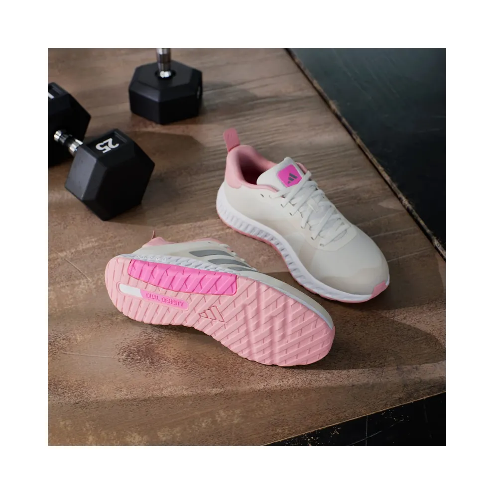 adidas Everyset Trainer Chalk White Iron Metallic Lucid Pink (ID8661)