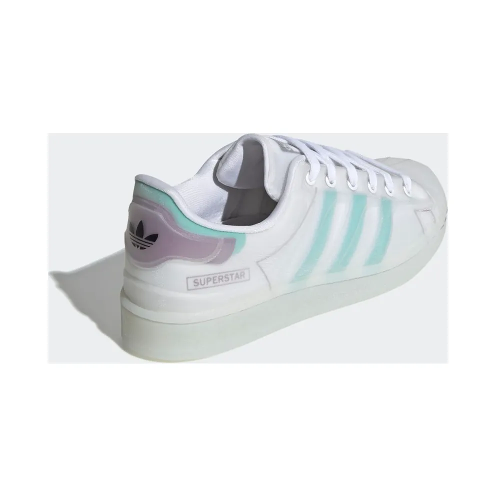 Adidas Superstar Futureshell Cloud White / Acid Mint / Rich Mauve (FY7356)