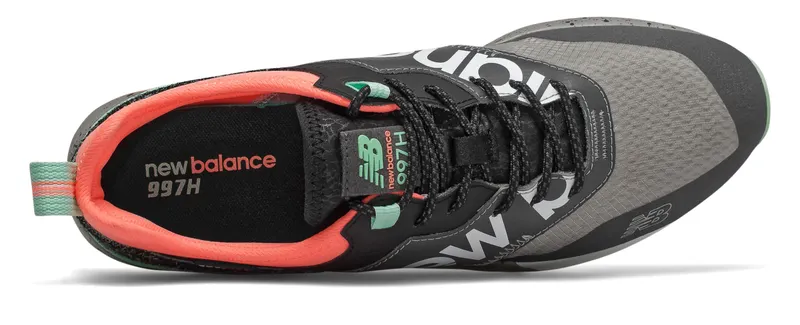 New Balance 997H Black Orange Black/Black (CMT997HA)