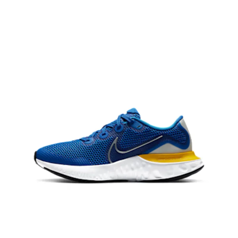 Nike Renew Run “Game Royal / Photo Blue / Black / Metallic Silver” (CT1430-408)