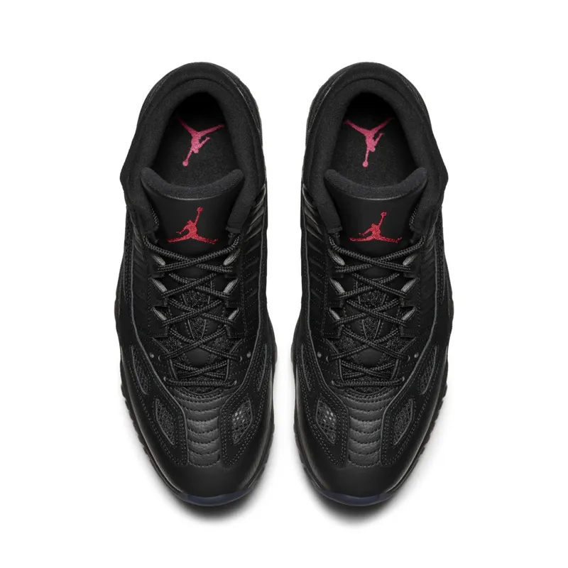Jordan 11 Retro Low IE Referee (2015) Black/True Red (306008-003)