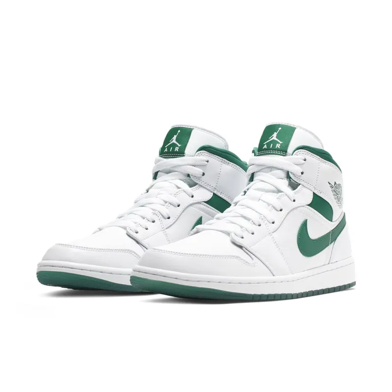 Air Jordan 1 Mid White Mystic Green (CD6759-103)
