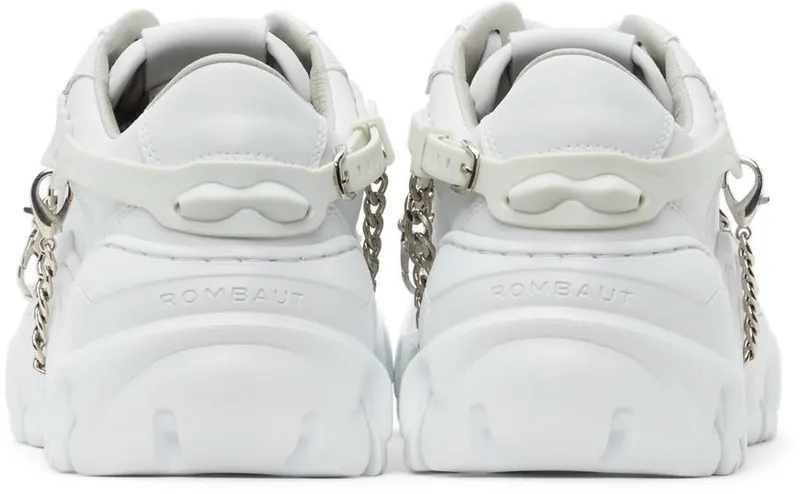 Rombaut White Boccacio II Harness Low-Top (S22-B-010)