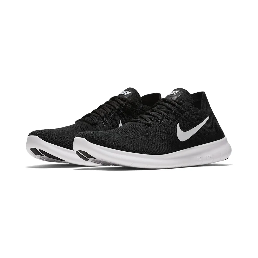 Nike Free RN Flyknit 2017 Black White (880843-001)