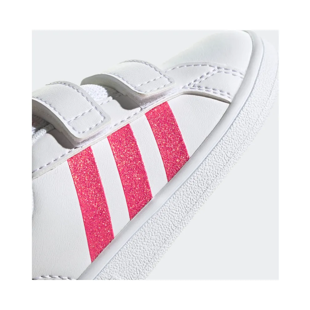 adidas Grand Court Cloud White / Real Pink / Cloud White (EG3815)