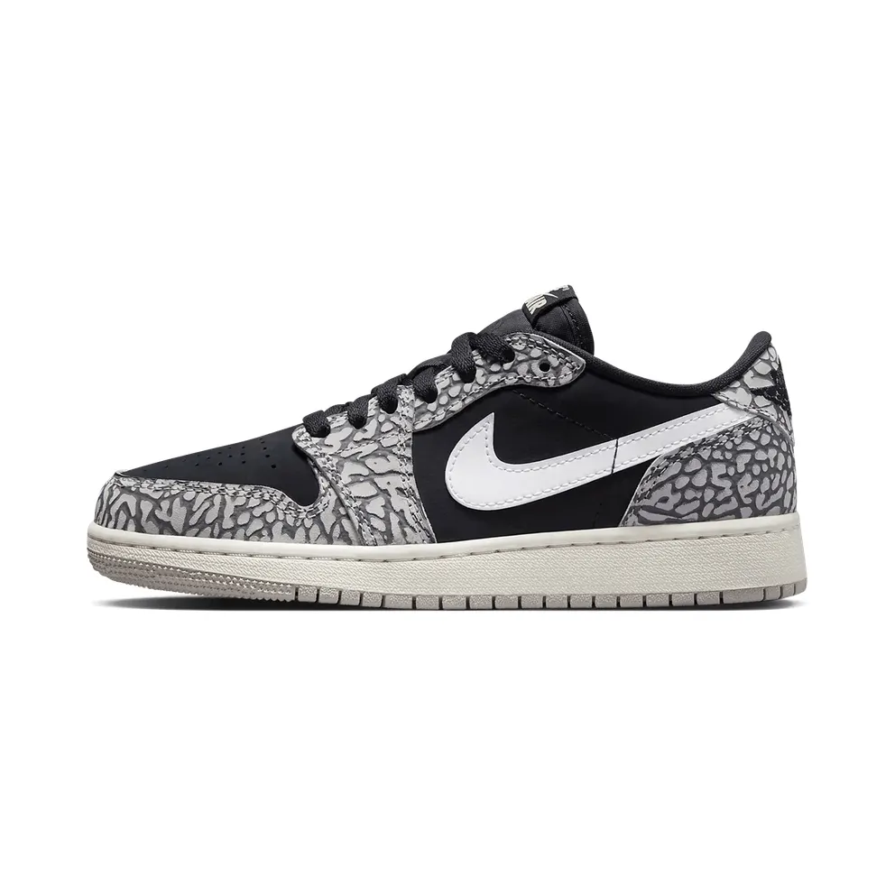 Air Jordan 1 Low GS “Elephant Print” (CZ0858-001)