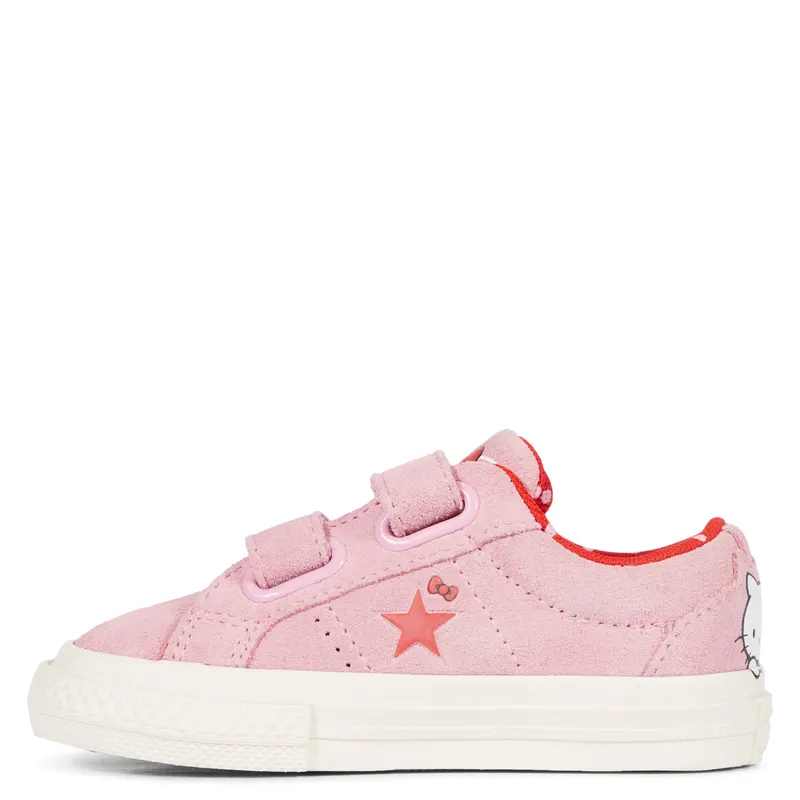 Converse One Star Ox Hello Kitty Pink (TD) Prism Pink/Fiery Red-Egret (762943C)