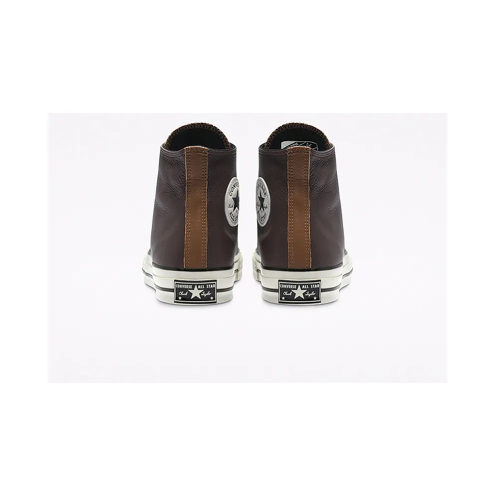 Converse Chuck 70 Leather High ‘Colorblock – Dark Root Brown’ Dark Root/Clove Brown/Egret (169582C)