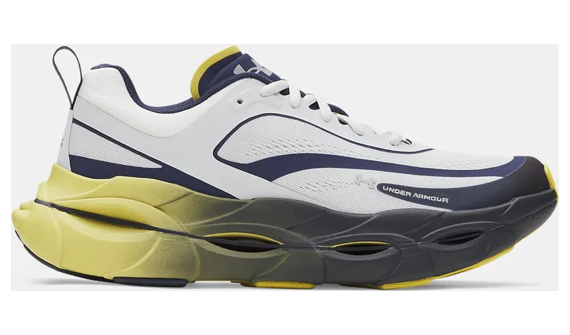 Under Armour UA Halo Racer Washed Navy Yellow Shade (6007639-403)