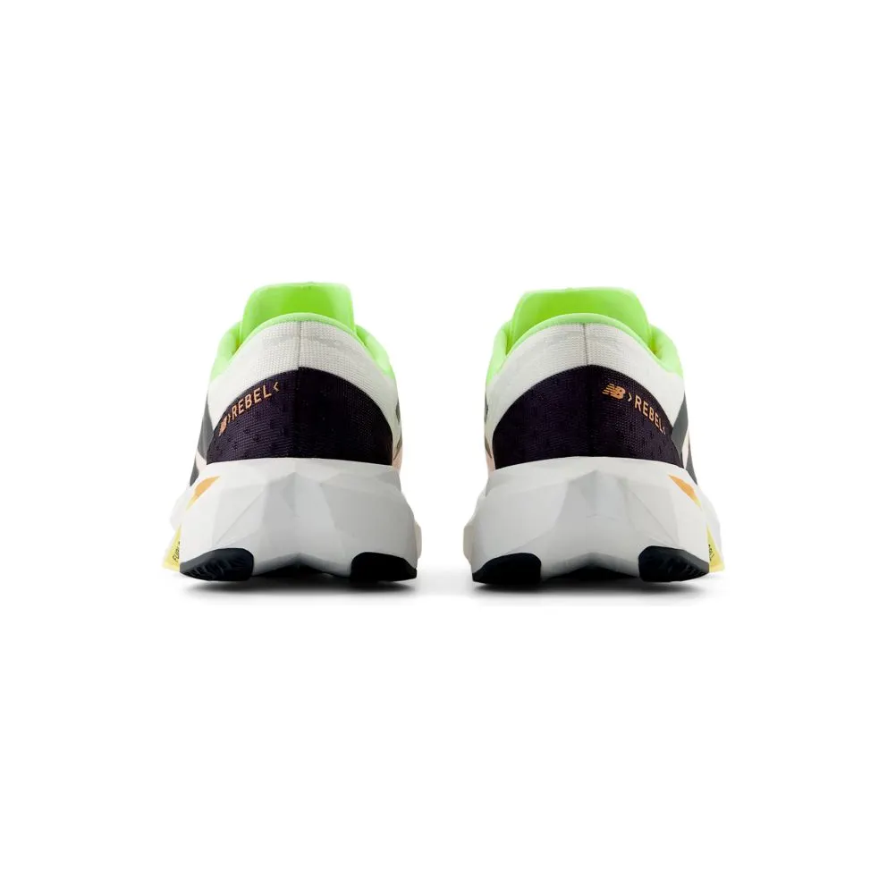 New Balance FuelCell Rebel v4 Bleached Lime Glo Hot Mango (MFCXLL4)
