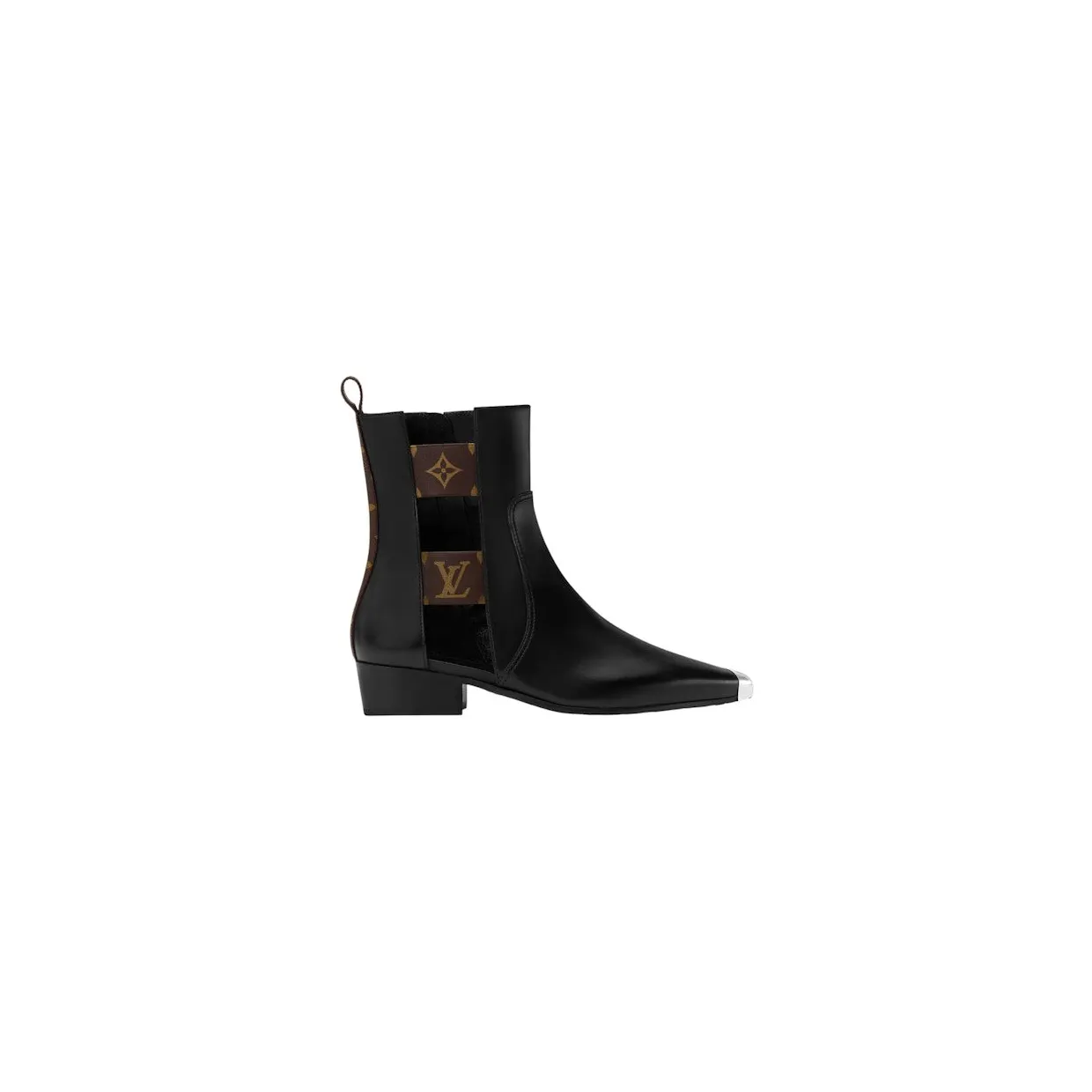 Louis Vuitton Devon Ankle Boots Black (1AISBQ)
