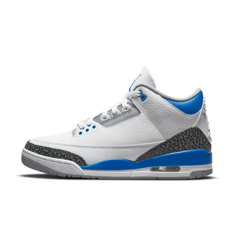Air Jordan 3 Retro Racer Blue (2021) (CT8532-145)