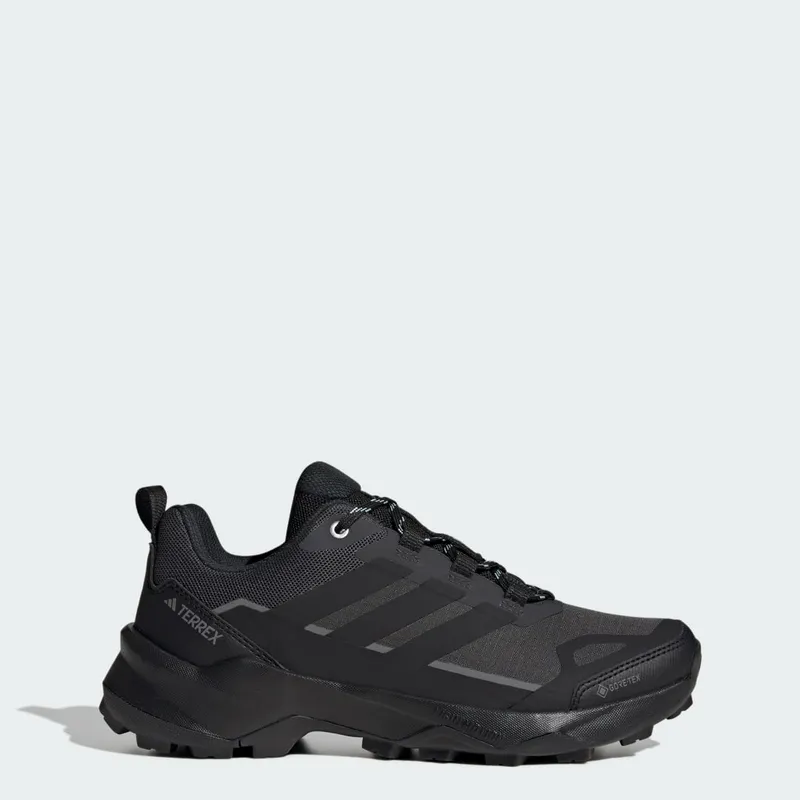Adidas Terrex Skychaser AX5 GORE-TEX Hiking Shoes Carbon / Core Black / Semi Flash Aqua (JQ2222)