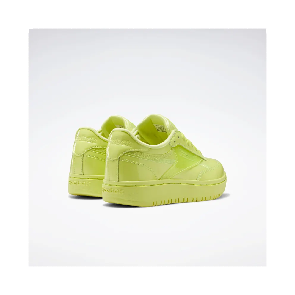 Reebok Cardi Coated Club C Double High Vis Green / High Vis Green / High Vis Green