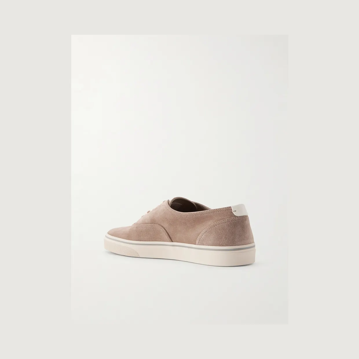 Brunello Cucinelli Suede Sneakers Beige (MZUPIGZ334) (3)