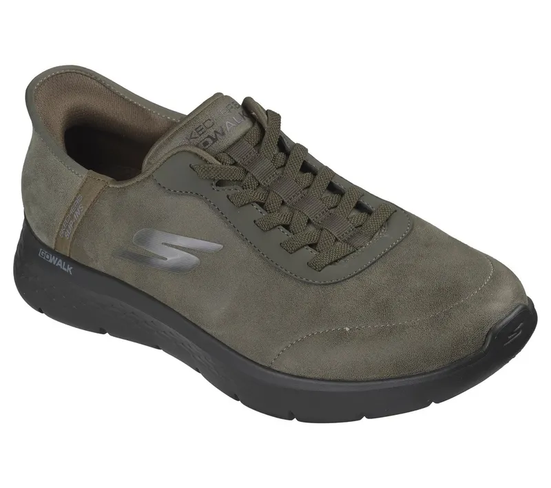 Skechers Slip-ins: GO WALK Flex – Smooth Motion Sneaker Olijf