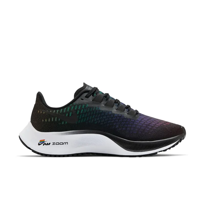 Nike Air Zoom Pegasus 37 Be True 2020 (W) Black/Multi-Color-White (CZ5923-001)