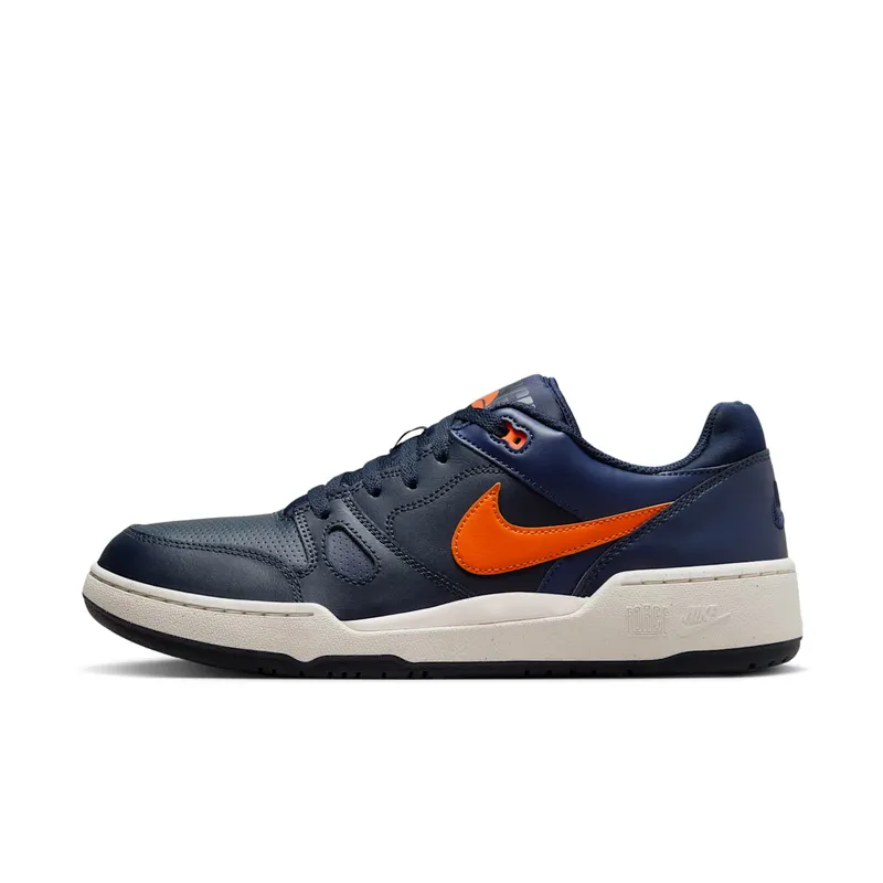 Nike Full Force Low “Dark Obsidian Obsidian Phantom Safety Orange” (FB1362-400)