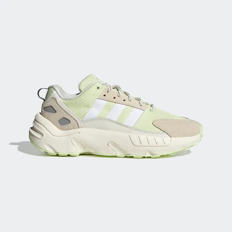 Adidas ZX 22 BOOST Off White / Cloud White / Pulse Lime (GY5271)