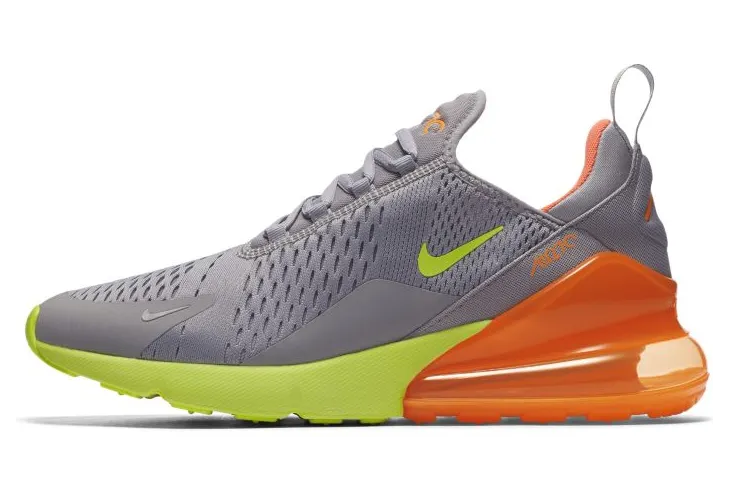 Nike Air Max 270 Grey Volt Orange