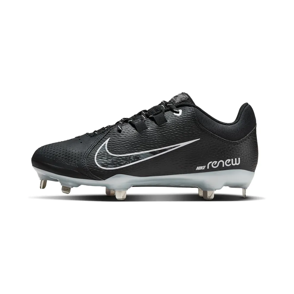Nike Hyperdiamond 4 Pro Black Pure Platinum Iron Grey (FZ0922-001)