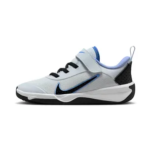 Nike Omni Multi-Court “Football Grey / Black / Astronomy Blue / Royal Pulse” (DM9026-009)