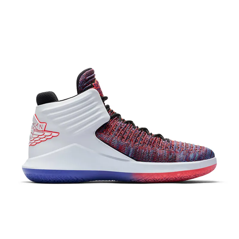 Jordan XXXII Finale White/Black-Court Purple-University Blue (AA1253-105)