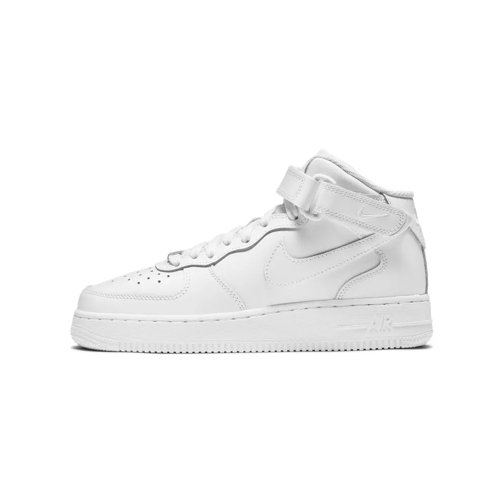Nike Air Force 1 Mid LE Older Kids’ White (DH2933-111)