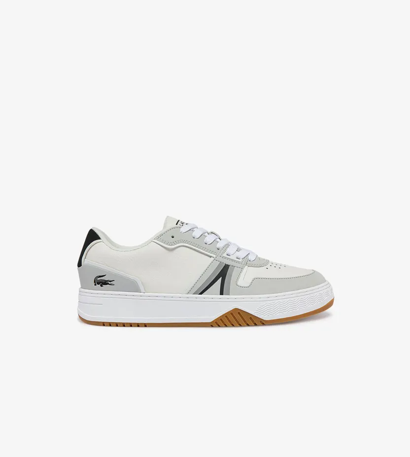 Lacoste L001 Leather Colour-Pop White / Black (43SMA0075-147)