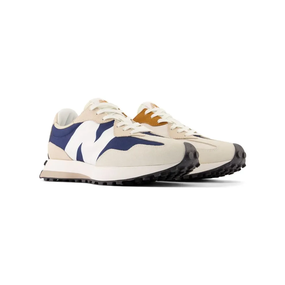 New Balance 327 Beige Navy Burnt Orange (MS327OB)