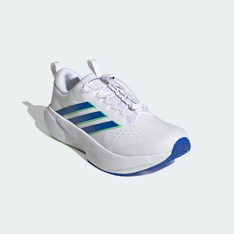 Adidas SUPERNOVA RISE 3 ADAPTIVE Running Shoes Cloud White / Blue / Lime Burst (JQ4348)