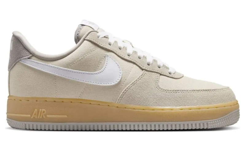 Nike Air Force 1 Low ’07 Suede Canvas Khaki (HV4306-234)