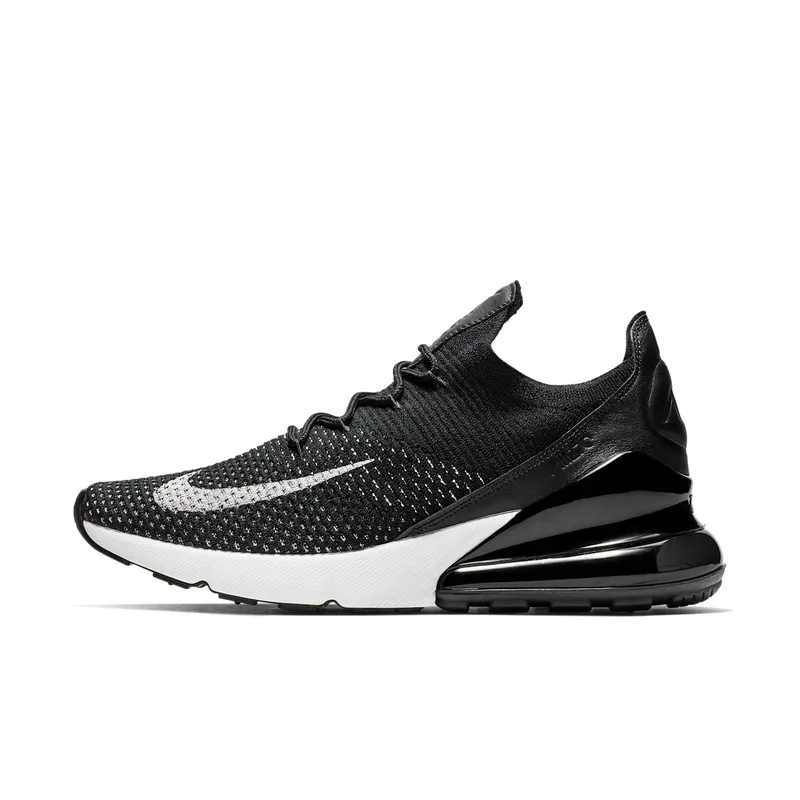 Nike Air Max 270 Flyknit Black White (W) Black/Black-White (AH6803-001)
