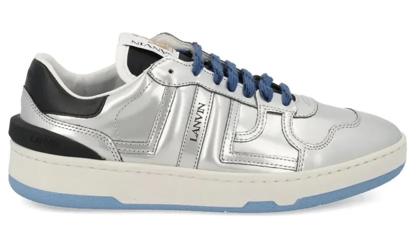 Lanvin Sneakers mit Schnürung – Silber (FUSKDK00METAH25M2)