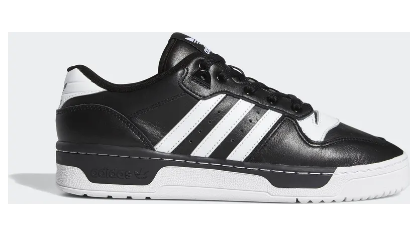 Adidas Rivalry Low ‘Core Black’ Core Black/Cloud White/Cloud White (EG8063)
